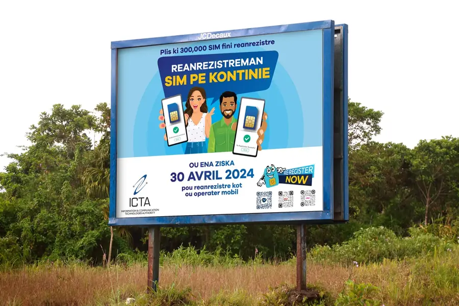 ICTA SIM Card registration integrated advertising campaign by Logos Publicity Limited