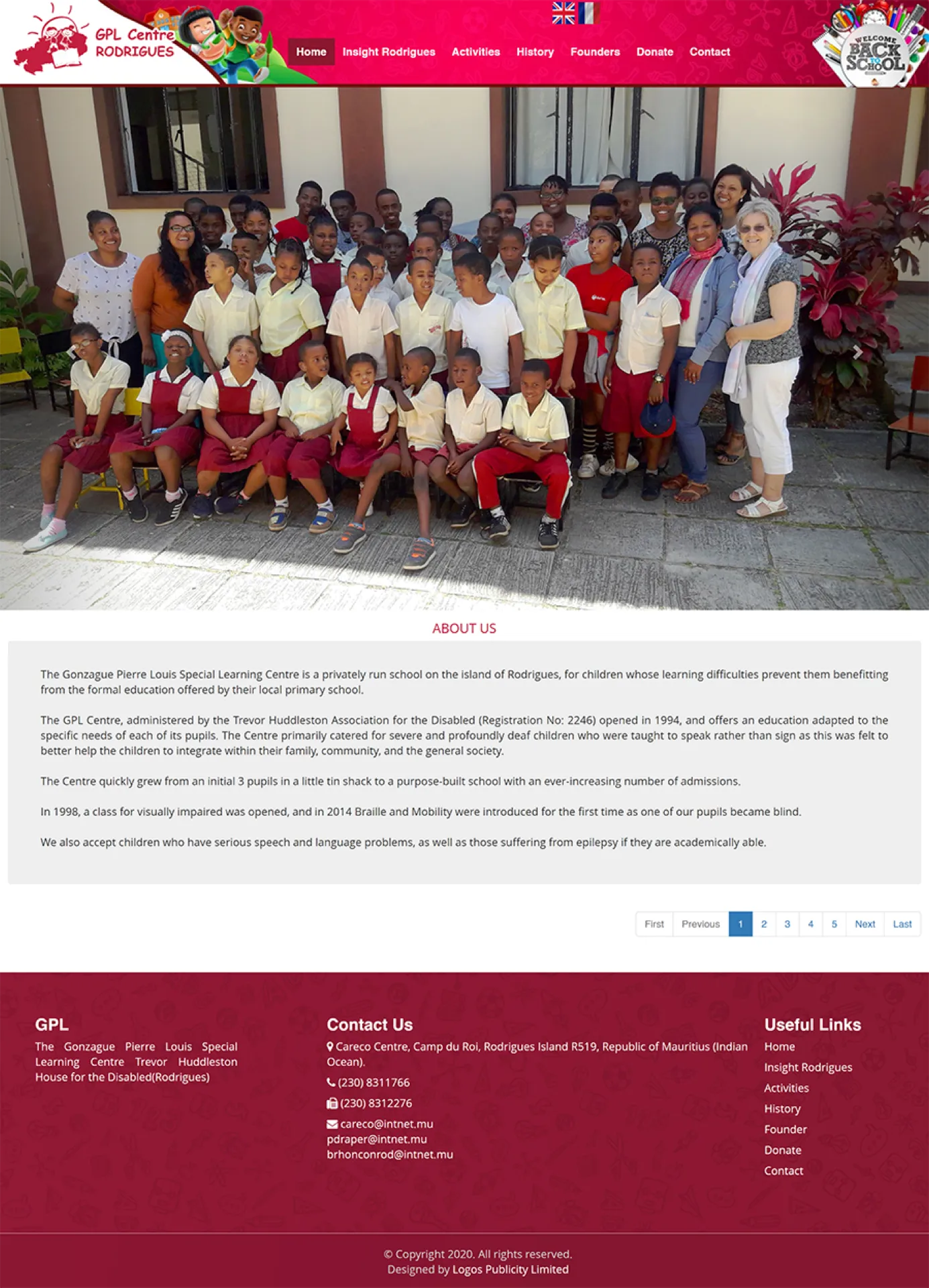 Gonzagues Pierre Louis website preview