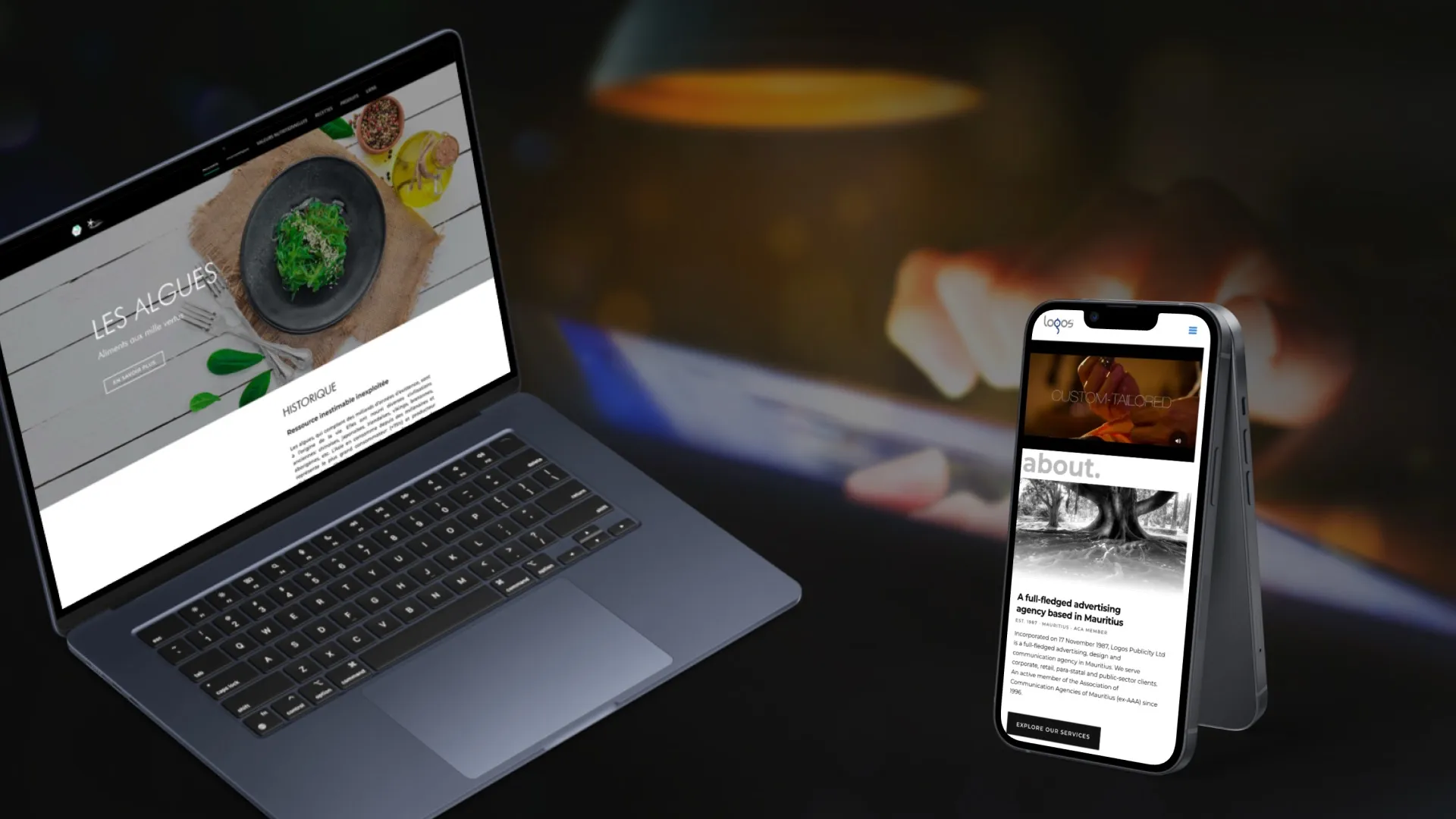 Website Design portfolio thumbnail - Logos Publicity Limited