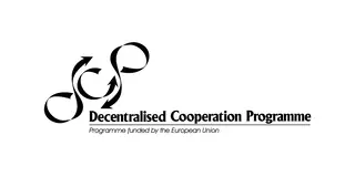 Decentralised Cooperation Programme (EU-funded) logo